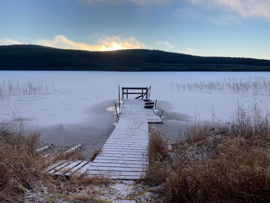 Lakeside Wilderness Cabin Йокмокк Экстерьер фото