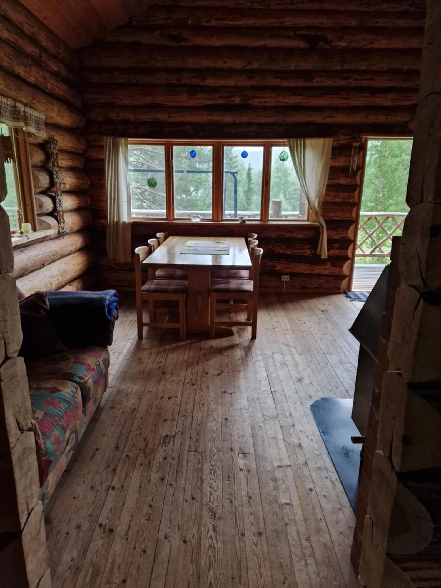 Lakeside Wilderness Cabin Йокмокк Экстерьер фото