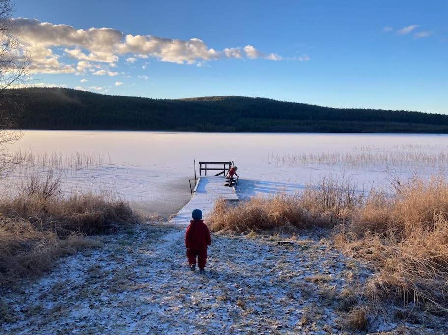 Lakeside Wilderness Cabin Йокмокк Экстерьер фото