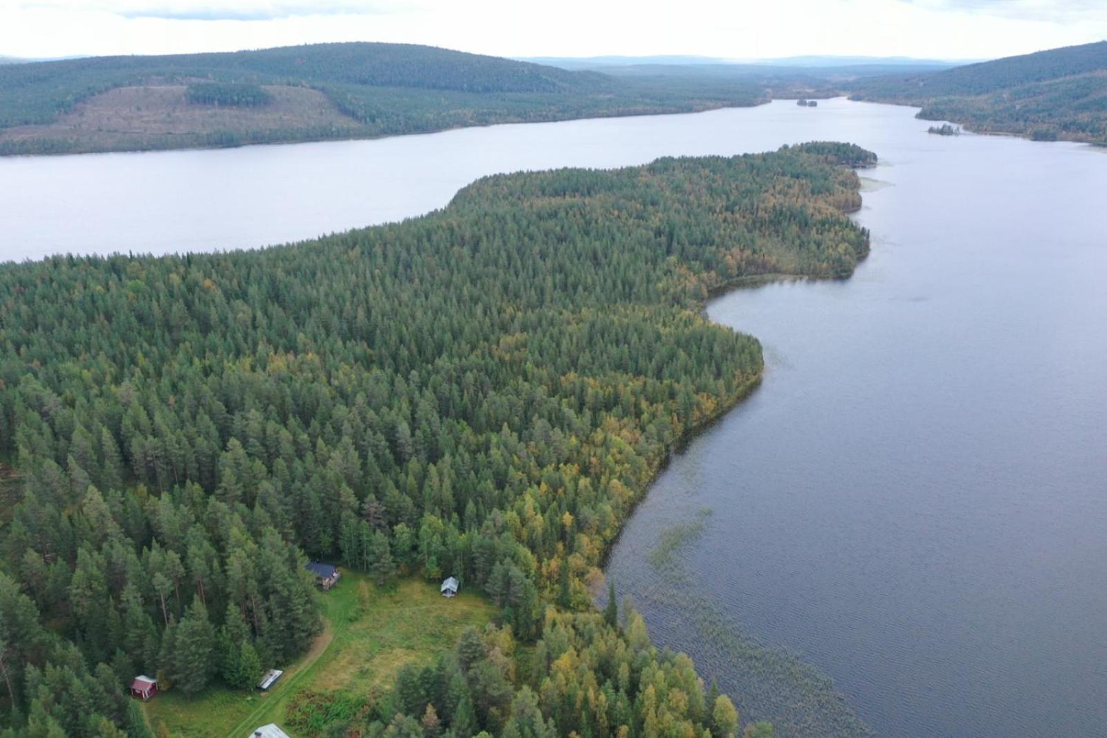 Lakeside Wilderness Cabin Йокмокк Экстерьер фото